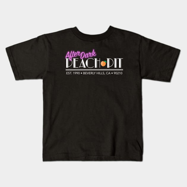 Peach Pit After Dark Kids T-Shirt by Totally Major